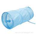 Single Color Pet Hot Foldable Cat Polyester Tunnel